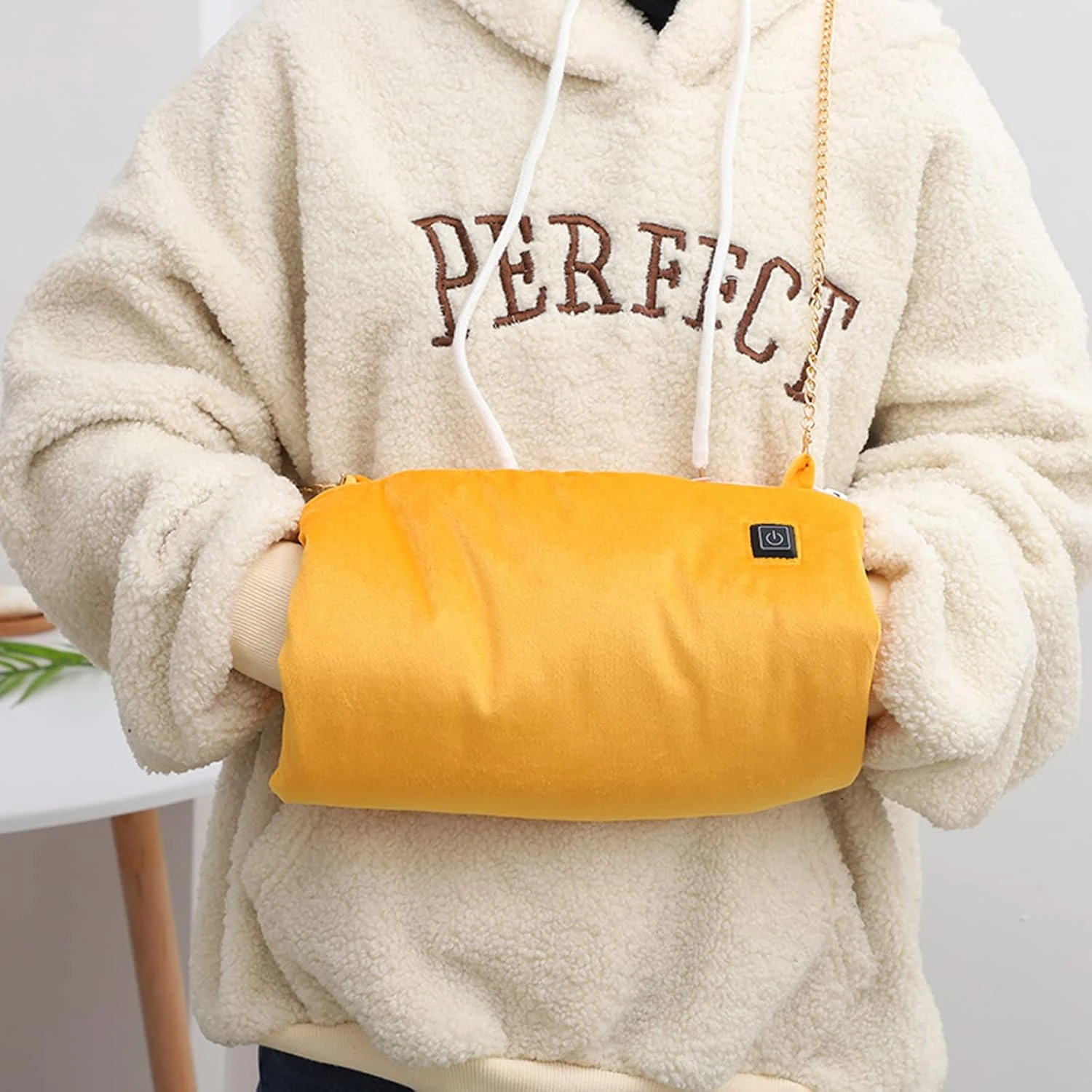 USB Heated Hand Warmer Throw , Portable Pocket Hand Warmer, Lamb Handwarmer, Throw Neck Cushion Travel Pillows with Hand War
USB Heated Hand Warmer Throw , Portable Pocket Hand Warmer, Lamb Handwarmer, Throw Neck Cushion Travel Pillows with Hand War