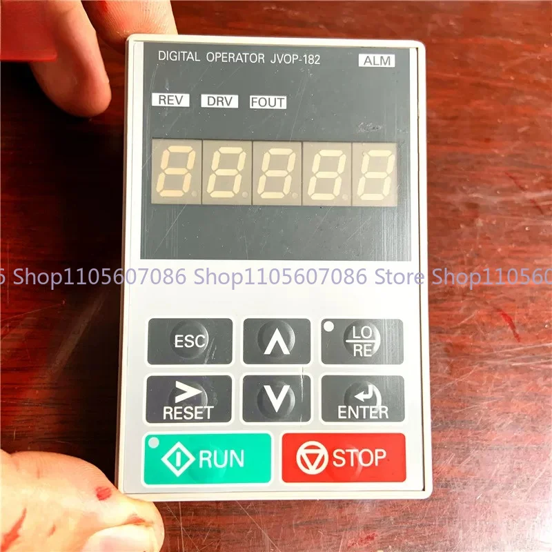 Suitable for JVOP-182 Inverter A1000 and E1000 Digital Simple Keyboard Operation Panel, Second-hand
Suitable for JVOP-182 Inverter A1000 and E1000 Digital Simple Keyboard Operation Panel, Second-hand