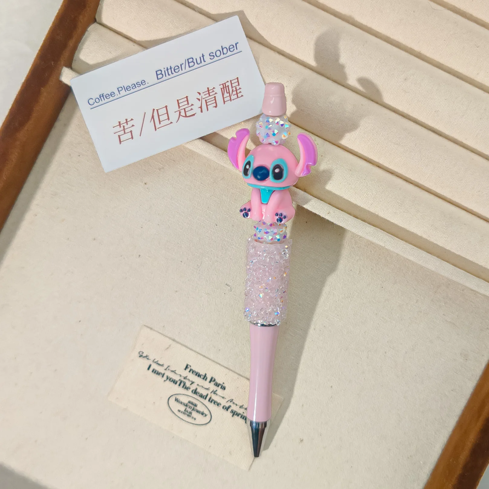 1pcs cute cartoon bevel pen ballpoint pen writing cute girl high appearance horizontal ball beads
1pcs cute cartoon bevel pen ballpoint pen writing cute girl high appearance horizontal ball beads