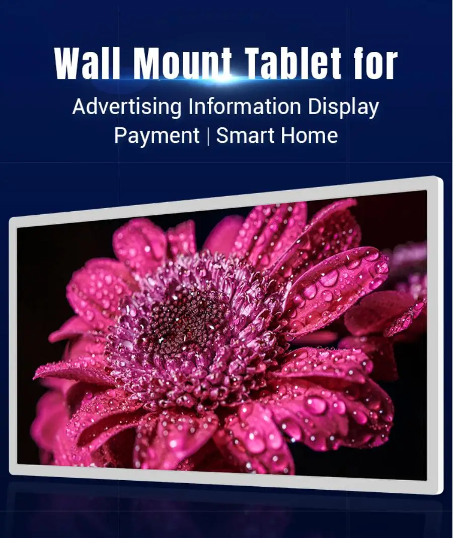 Android 12 HDMI Input Commerical Tablet, Wall Mount POE Smart Home Touch Panel, 6-core CPU 4G+32G KDS Kiosk Machine VESA Support
Android 12 HDMI Input Commerical Tablet, Wall Mount POE Smart Home Touch Panel, 6-core CPU 4G+32G KDS Kiosk Machine VESA Support