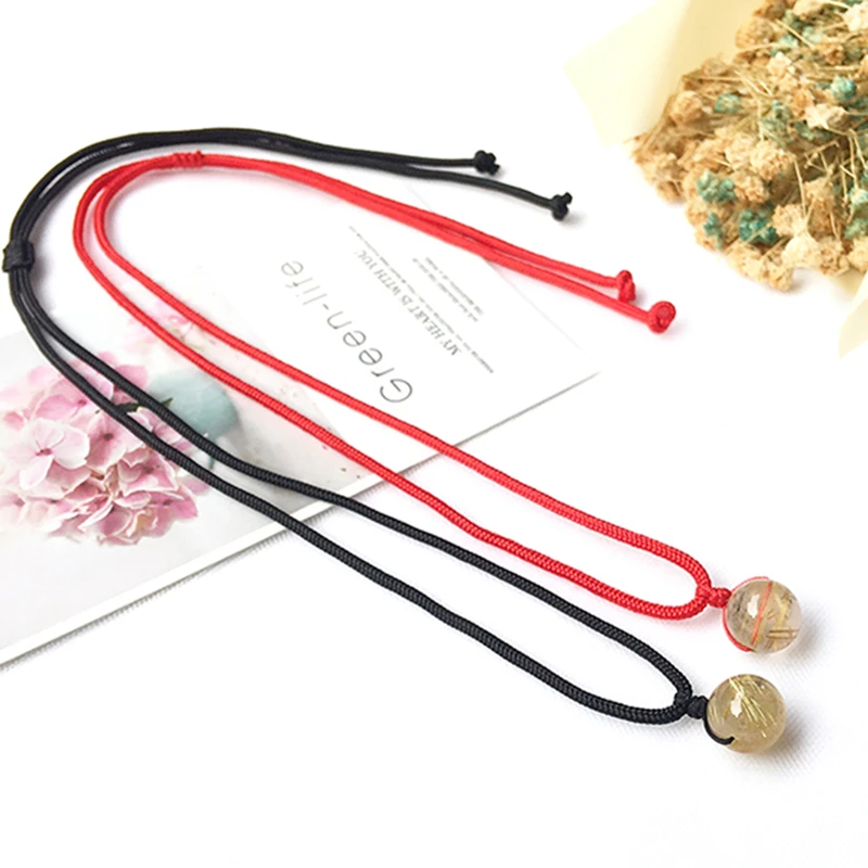 Natural Stone Crystal Handmade Gold Rutilated Quartz Braided Rope Necklaces For Women Bohemian Accessories Fashion Necklaces
Natural Stone Crystal Handmade Gold Rutilated Quartz Braided Rope Necklaces For Women Bohemian Accessories Fashion Necklaces