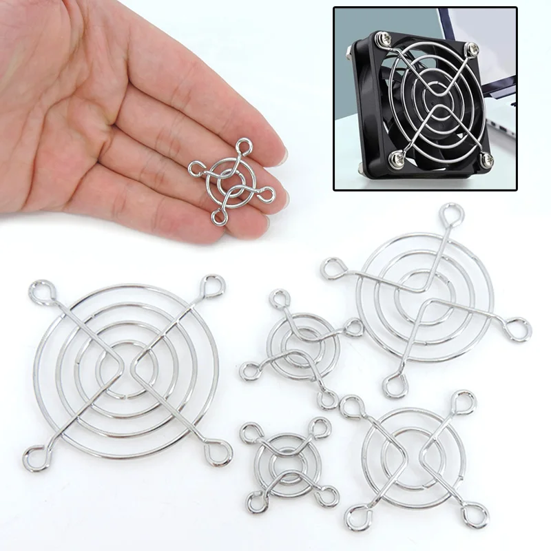 CPU Cooling Fan Guard Protective Metal Grill Computer Chassis Cover Net For 30mm 40mm 50mm 60mm 70mm 80mm 120mm Cooling Fans
CPU Cooling Fan Guard Protective Metal Grill Computer Chassis Cover Net For 30mm 40mm 50mm 60mm 70mm 80mm 120mm Cooling Fans