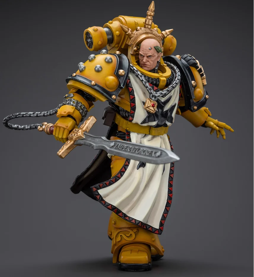 JOYTOY Warhammer Horus Rebellion Empire Fist Warrior Sigismund Fully Posable Action Figure Collectible ACG Decoration Toy 
JOYTOY Warhammer Horus Rebellion Empire Fist Warrior Sigismund Fully Posable Action Figure Collectible ACG Decoration Toy