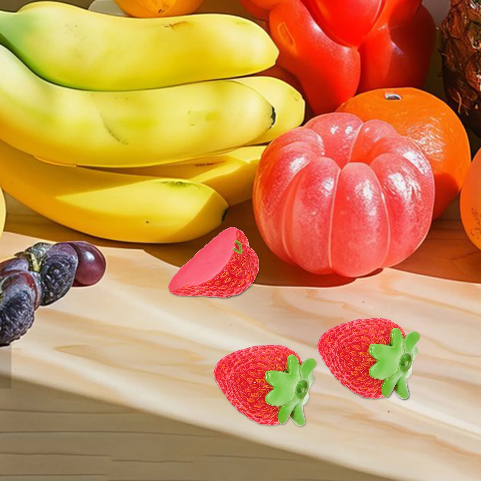 Simulated Strawberry Ornaments Fake Fruits Artificial for Decoration Decorative
Simulated Strawberry Ornaments Fake Fruits Artificial for Decoration Decorative