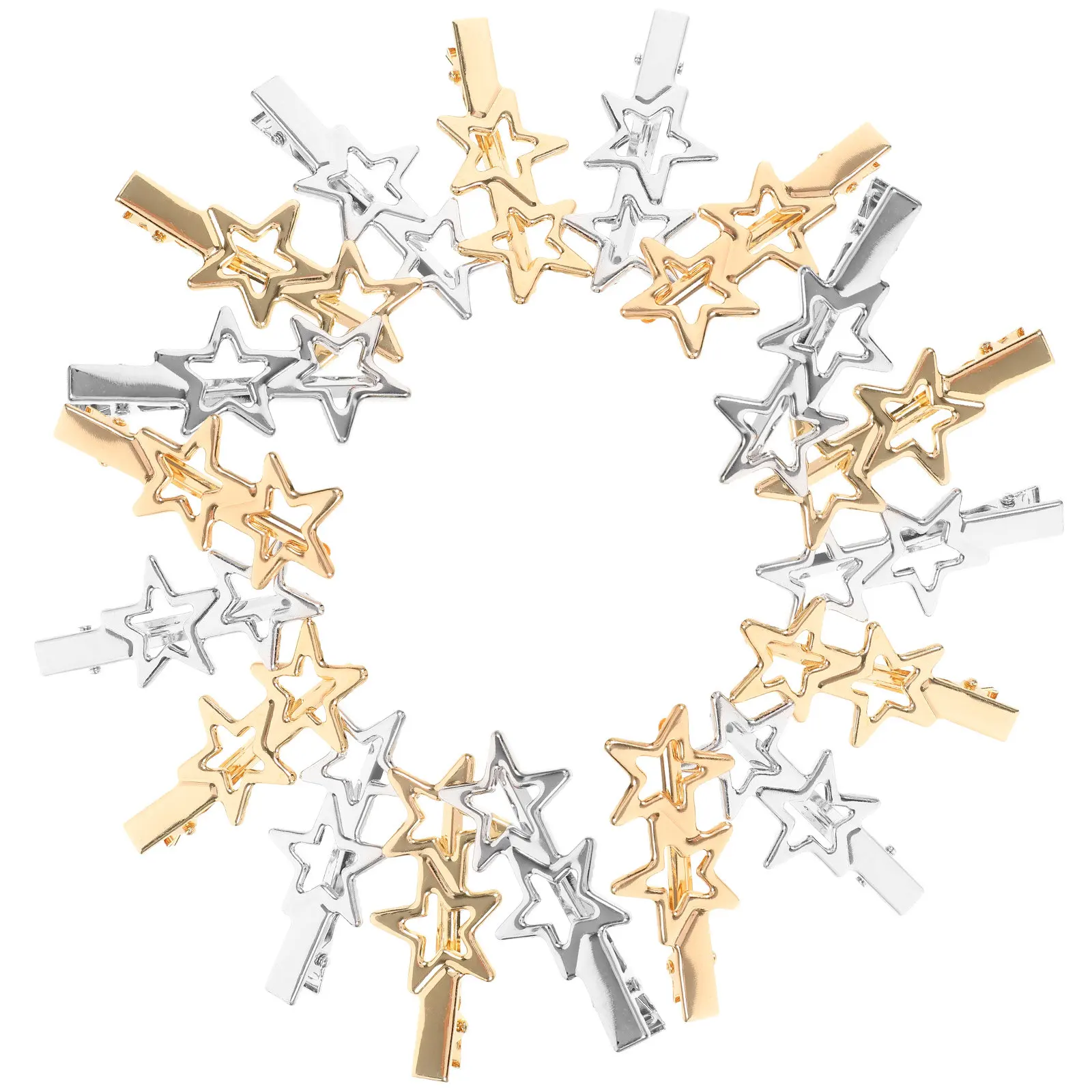 20pcs Metal Star Clips Small Cute Hairpins For Women Thin Hair Hair Accessories Daily Party Decor Gift
20pcs Metal Star Clips Small Cute Hairpins For Women Thin Hair Hair Accessories Daily Party Decor Gift