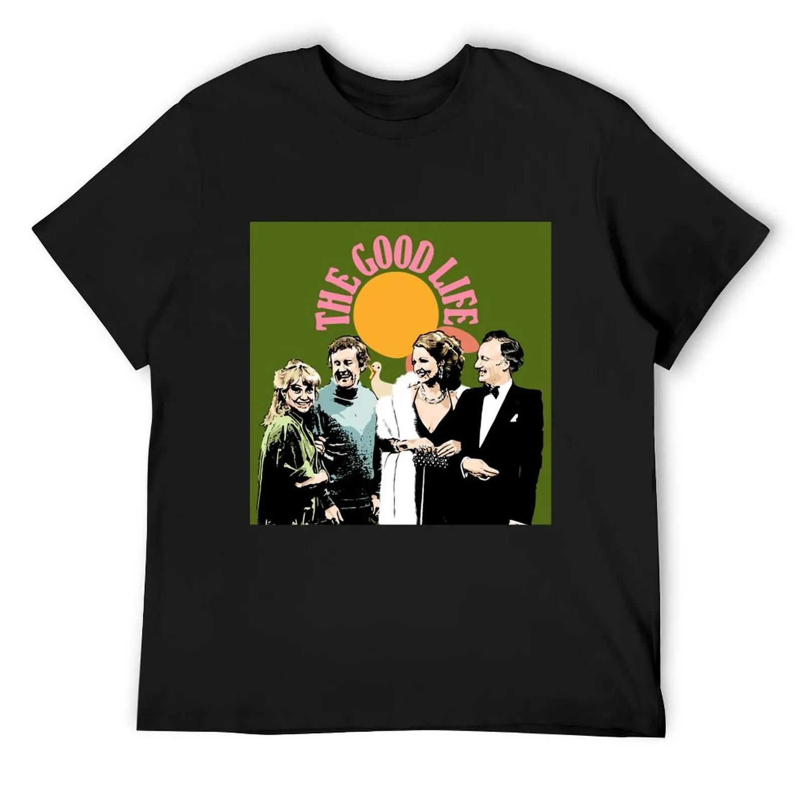 The Good Life, 1970’s, British Comedy, Barbara, Tom, Jerry, Margo. T-Shirt Aesthetic clothing black t-shirts for men
The Good Life, 1970’s, British Comedy, Barbara, Tom, Jerry, Margo. T-Shirt Aesthetic clothing black t-shirts for men