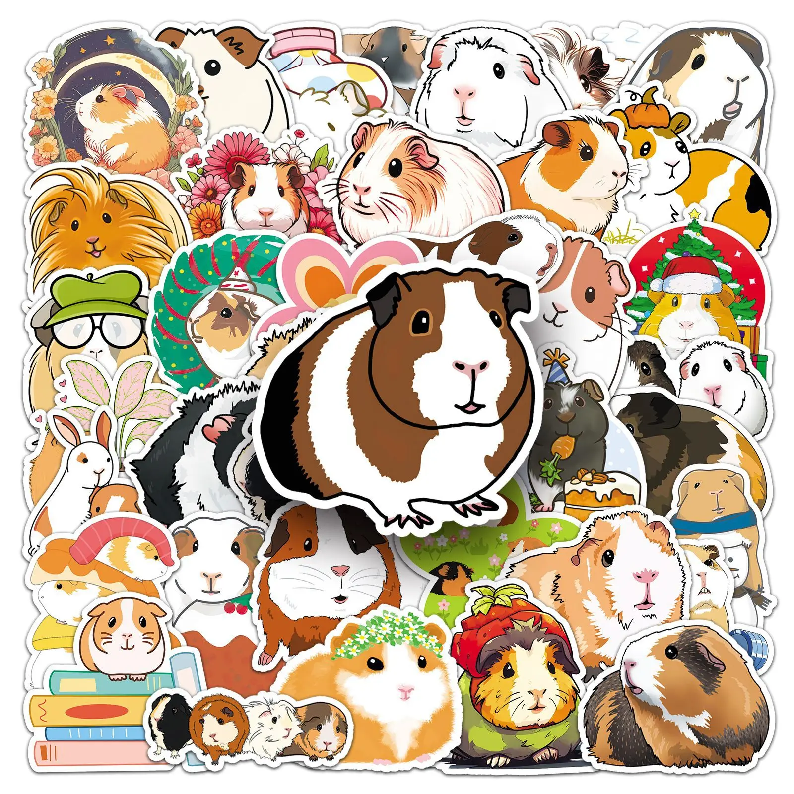 51Pcs Cute Animal Guinea Pig cartoon Sticker DIY Decoratio phone Luggage Laptop Guitar Skateboard fridgeKid Toy waterpro sticker
51Pcs Cute Animal Guinea Pig cartoon Sticker DIY Decoratio phone Luggage Laptop Guitar Skateboard fridgeKid Toy waterpro sticker