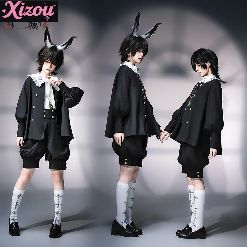 Оригинальный осенний милый плащ в стиле Лолиты в европейском стиле с принцом, куртка, шорты с тыквой, комплект с шалями, женский комплект рубашки с кружевным темно-синим воротником в стиле Лолиты
Оригинальный осенний милый плащ в стиле Лолиты в европейском стиле с принцом, куртка, шорты с тыквой, комплект с шалями, женский комплект рубашки с кружевным темно-синим воротником в стиле Лолиты