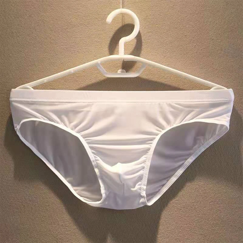 Men Erotic Ice Silk Sissy Sexy Mesh Thongs See Through Underwear Bikini Seamless G-String Underpants Breathable Solid Male Brief
Men Erotic Ice Silk Sissy Sexy Mesh Thongs See Through Underwear Bikini Seamless G-String Underpants Breathable Solid Male Brief