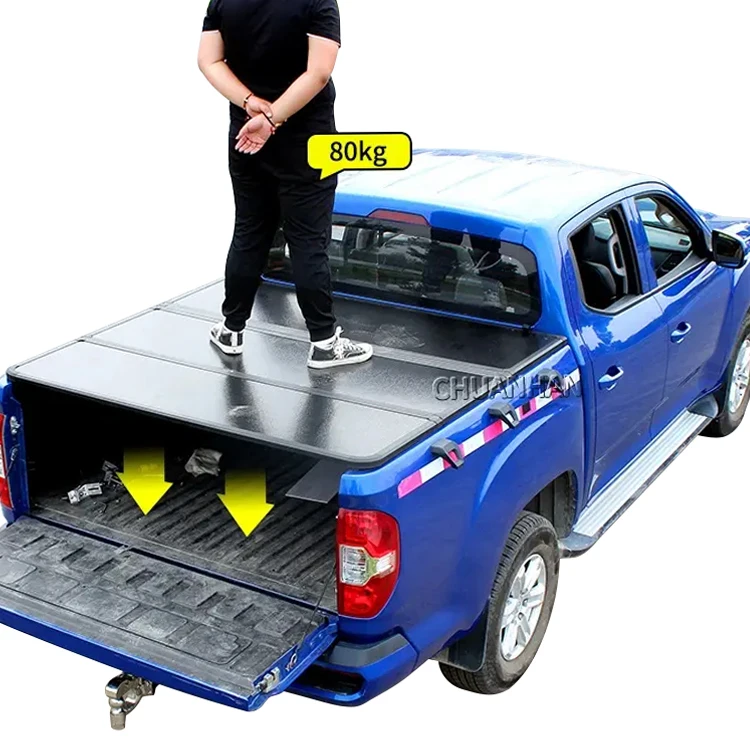 High Quality Aluminum Tri-Fold Tonneau Truck Bed Cover for Jeep Gladiator Electric Roll-Up Locking Compatible Tacoma NP300
High Quality Aluminum Tri-Fold Tonneau Truck Bed Cover for Jeep Gladiator Electric Roll-Up Locking Compatible Tacoma NP300