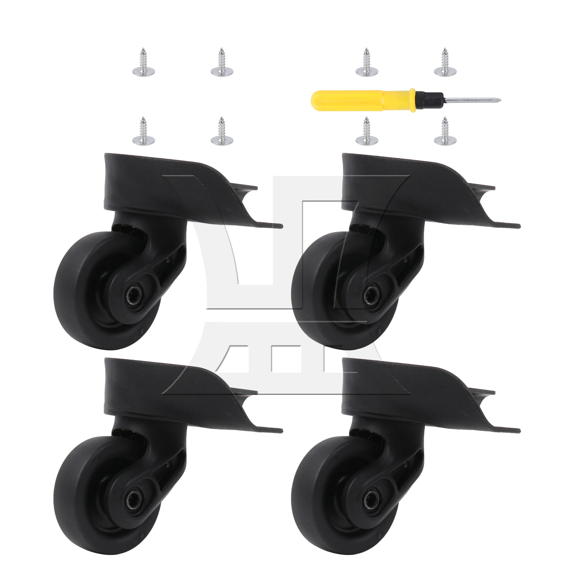 Right Suitcase Wheels W237 Replacement Hard Caster Black for Repair Pack of 4
Right Suitcase Wheels W237 Replacement Hard Caster Black for Repair Pack of 4