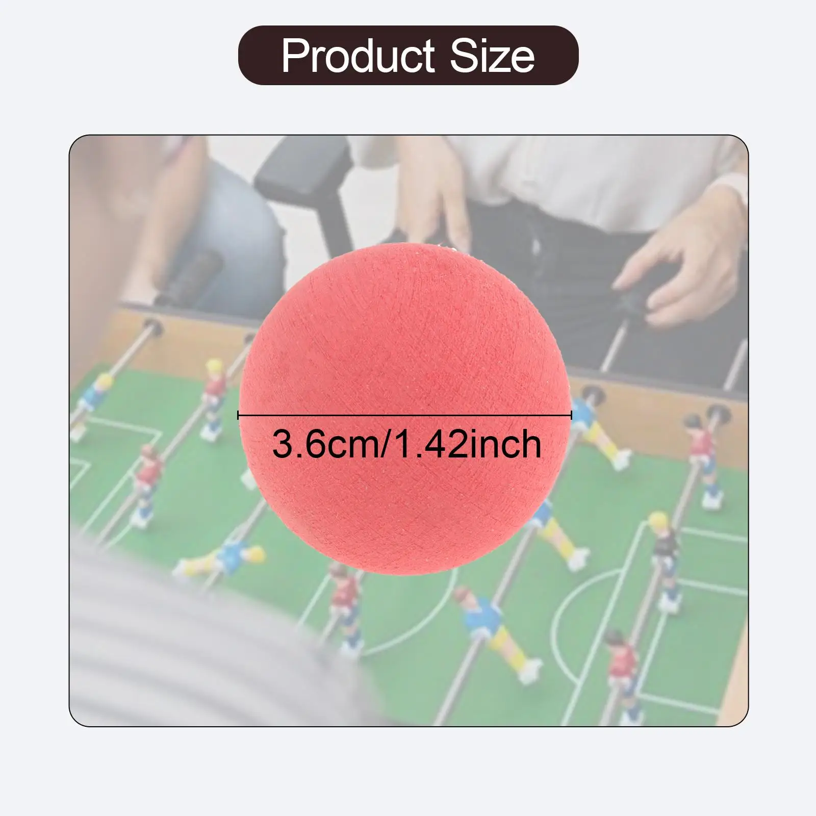 4x Foosballs Replacements for Adults Table Soccer Balls Table s
4x Foosballs Replacements for Adults Table Soccer Balls Table s