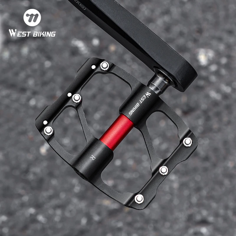 WEST BIKING герметичная велосипедная педаль с 3 подшипниками, сверхлегкая CNC, алюминиевый сплав, противоскользящая велосипедная плоская педаль, аксессуары для горных и дорожных велосипедов
WEST BIKING герметичная велосипедная педаль с 3 подшипниками, сверхлегкая CNC, алюминиевый сплав, противоскользящая велосипедная плоская педаль, аксессуары для горных и дорожных велосипедов