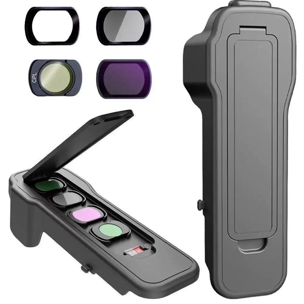 Filters for DJI Osmo Pocket 3 UV CPL ND ND/PL Black Mist 1/2 1/4 1/8 LPR Star 1.2X Wide-Angle Sport Effect Filter Set accessory
Filters for DJI Osmo Pocket 3 UV CPL ND ND/PL Black Mist 1/2 1/4 1/8 LPR Star 1.2X Wide-Angle Sport Effect Filter Set accessory