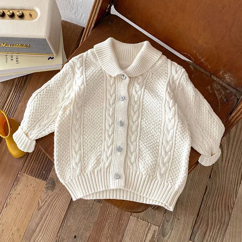 Baby Boys Girls Clothes Baby Sweater Toddler Knit Cardigan Sweater Children's Knitwear Long Sleeve Cotton Kids Coat
Baby Boys Girls Clothes Baby Sweater Toddler Knit Cardigan Sweater Children's Knitwear Long Sleeve Cotton Kids Coat