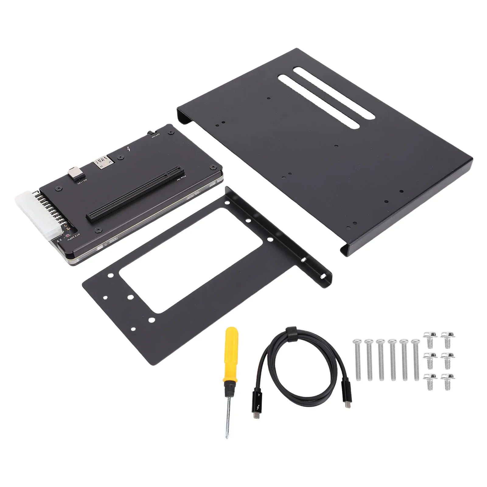 Graphics Card Dock Fit for Thunderbolt 3 4 USB 4.0 ATX 24Pin Connector PCIE 16X Slot External GPU Dock Station with SFX Bracket
Graphics Card Dock Fit for Thunderbolt 3 4 USB 4.0 ATX 24Pin Connector PCIE 16X Slot External GPU Dock Station with SFX Bracket