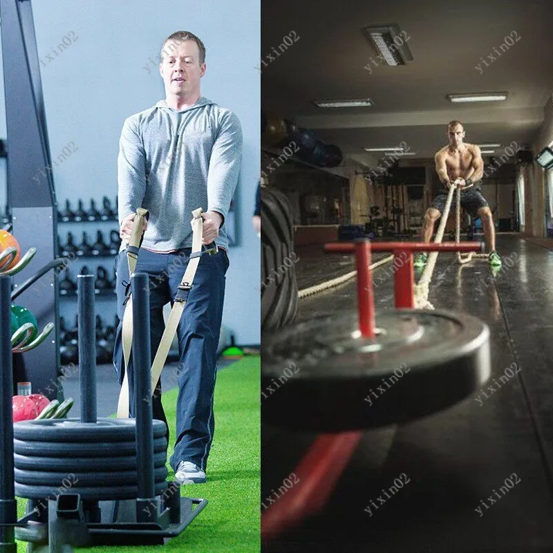 Fitness Pull Push Sled, Portable Resistance Training Equipment for Leg Muscle Workout
Fitness Pull Push Sled, Portable Resistance Training Equipment for Leg Muscle Workout