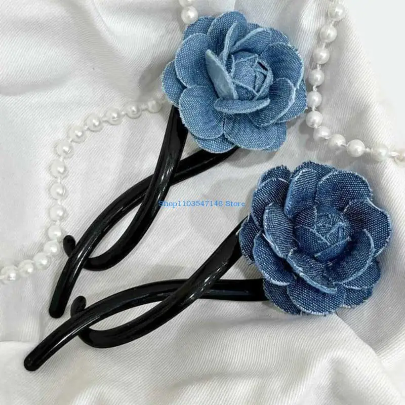 P88B Lovely Hair Claw Flower Ponytail Holder Adorable Barrettes Strong Hold Hairpin
P88B Lovely Hair Claw Flower Ponytail Holder Adorable Barrettes Strong Hold Hairpin