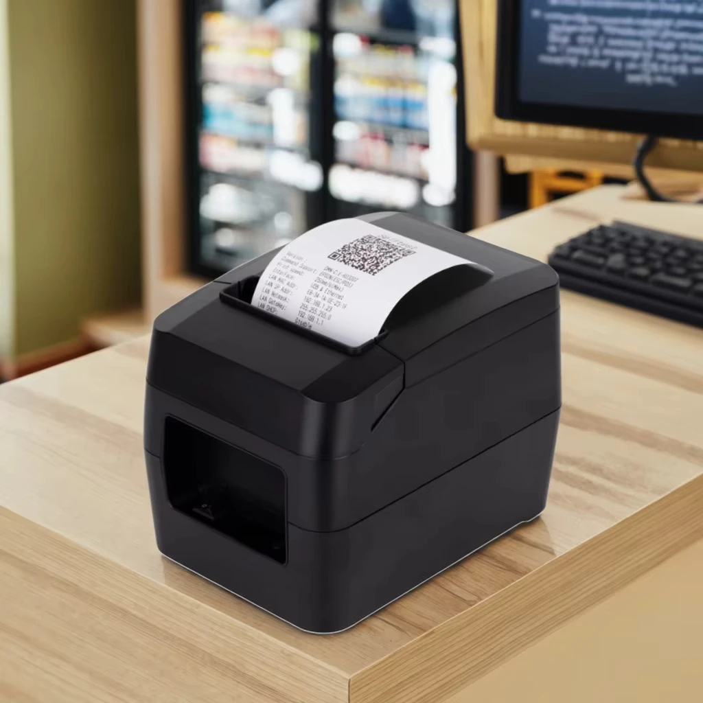 Оптовый черный термопринтер с автоматическим резаком, высокоскоростной POS-принтер 250 мм/с, термопринтер 80 мм с бесплатным драйвером и SDK
Оптовый черный термопринтер с автоматическим резаком, высокоскоростной POS-принтер 250 мм/с, термопринтер 80 мм с бесплатным драйвером и SDK