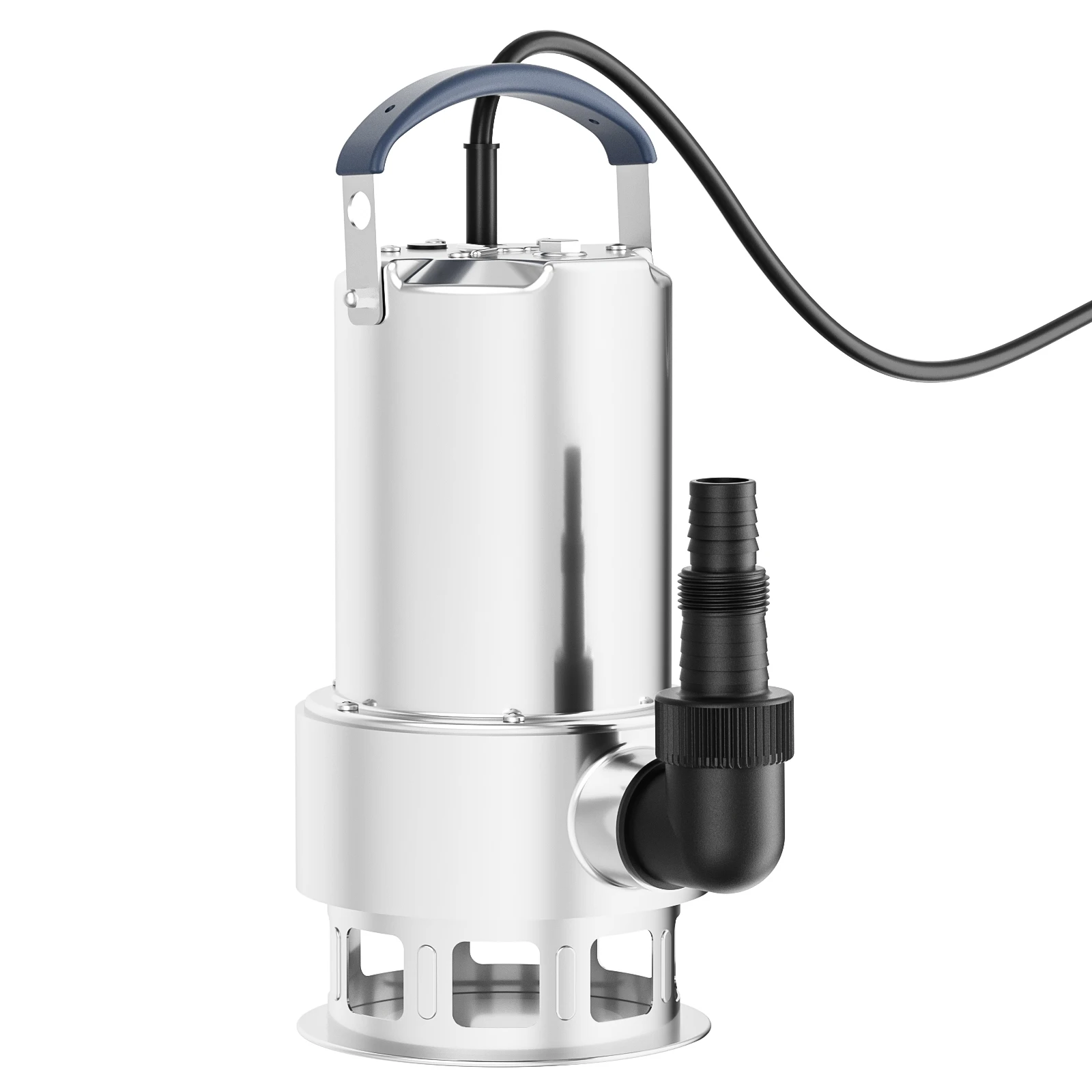 Sump Pump 1.6 HP Submersible Water Draining Pump 5500 GPH Stainless Steel Electric Clean/Dirty Water Transfer Pumps with Adapter
Sump Pump 1.6 HP Submersible Water Draining Pump 5500 GPH Stainless Steel Electric Clean/Dirty Water Transfer Pumps with Adapter