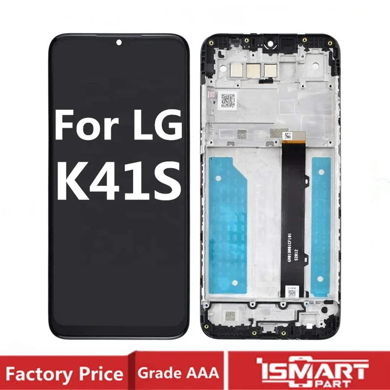 Для LG K41S ЖК-дисплей с сенсорным экраном и дигитайзером в сборе, запасные части в сборе, протестирован K41S LCD
Для LG K41S ЖК-дисплей с сенсорным экраном и дигитайзером в сборе, запасные части в сборе, протестирован K41S LCD