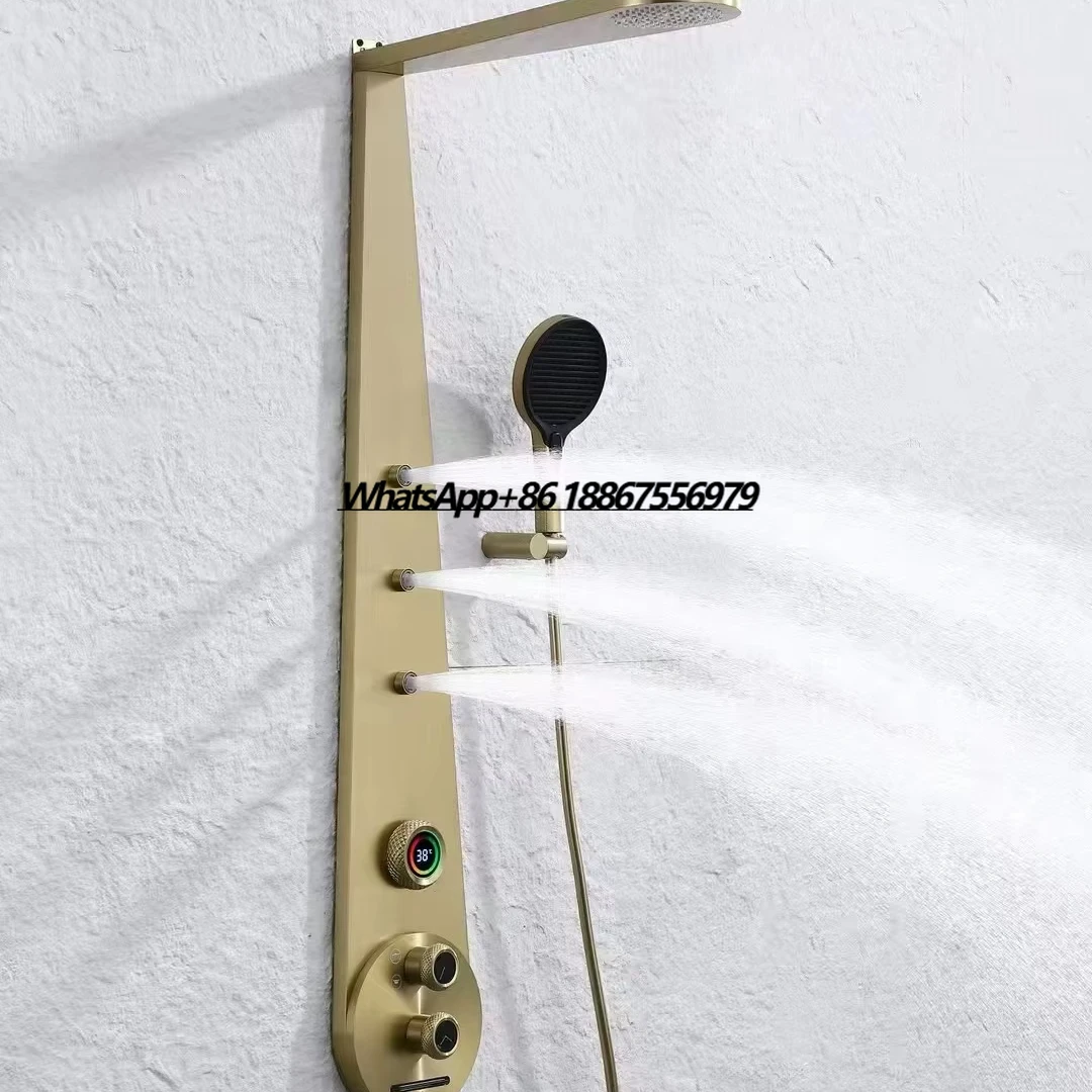 Best Sell Water Fall Rain Fall Shower Head Faucet Set Shower System for Bathroom
Best Sell Water Fall Rain Fall Shower Head Faucet Set Shower System for Bathroom
