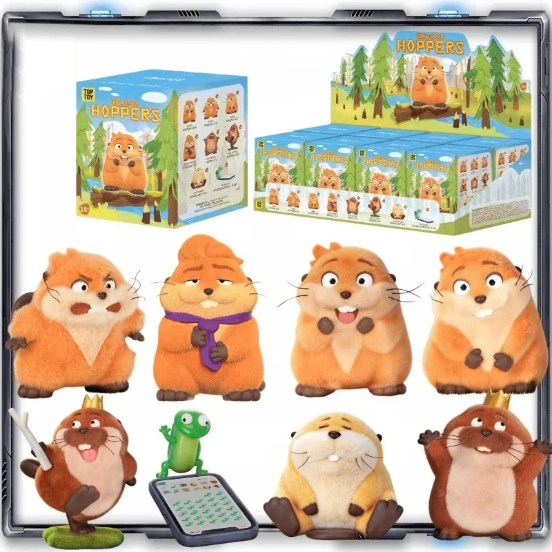 New Toptoy Disney Pixar Beaver Hoppers Series Blind Box Flocked Model Collection Anime Figures Surprise Box Birthday Toy Gift
New Toptoy Disney Pixar Beaver Hoppers Series Blind Box Flocked Model Collection Anime Figures Surprise Box Birthday Toy Gift