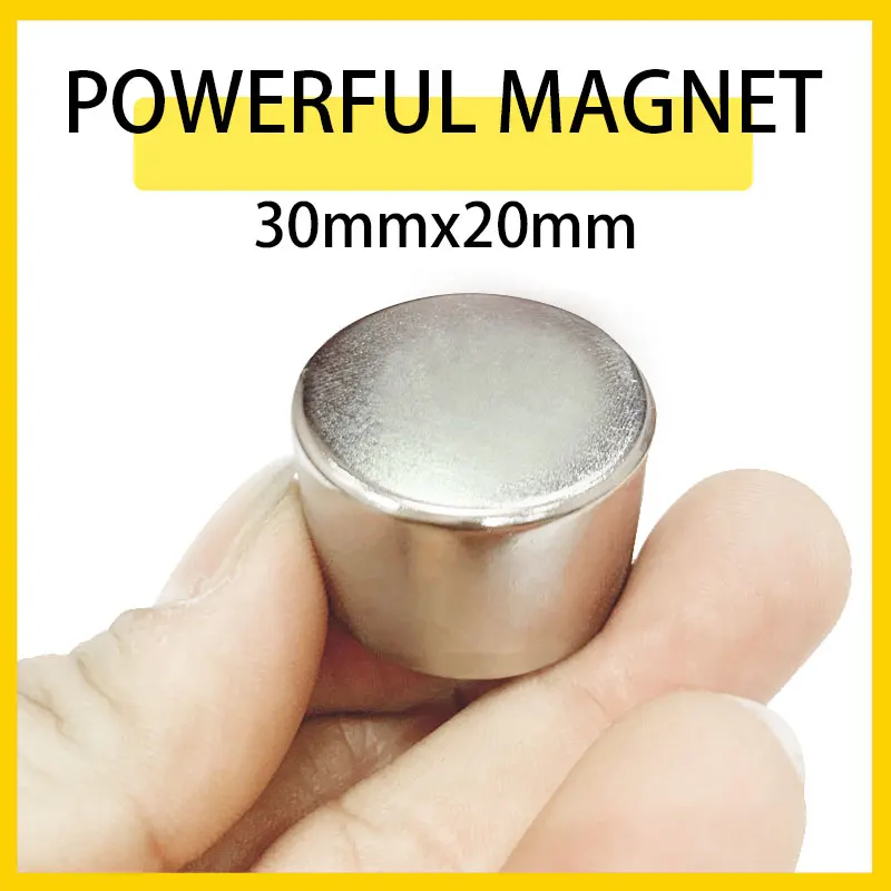 1/2/3/5PCS 30x20mm Neodymium Magnet 30mm x 20mm N35 NdFeB Round Super Powerful Strong Permanent Magnets 30*20mm
1/2/3/5PCS 30x20mm Neodymium Magnet 30mm x 20mm N35 NdFeB Round Super Powerful Strong Permanent Magnets 30*20mm