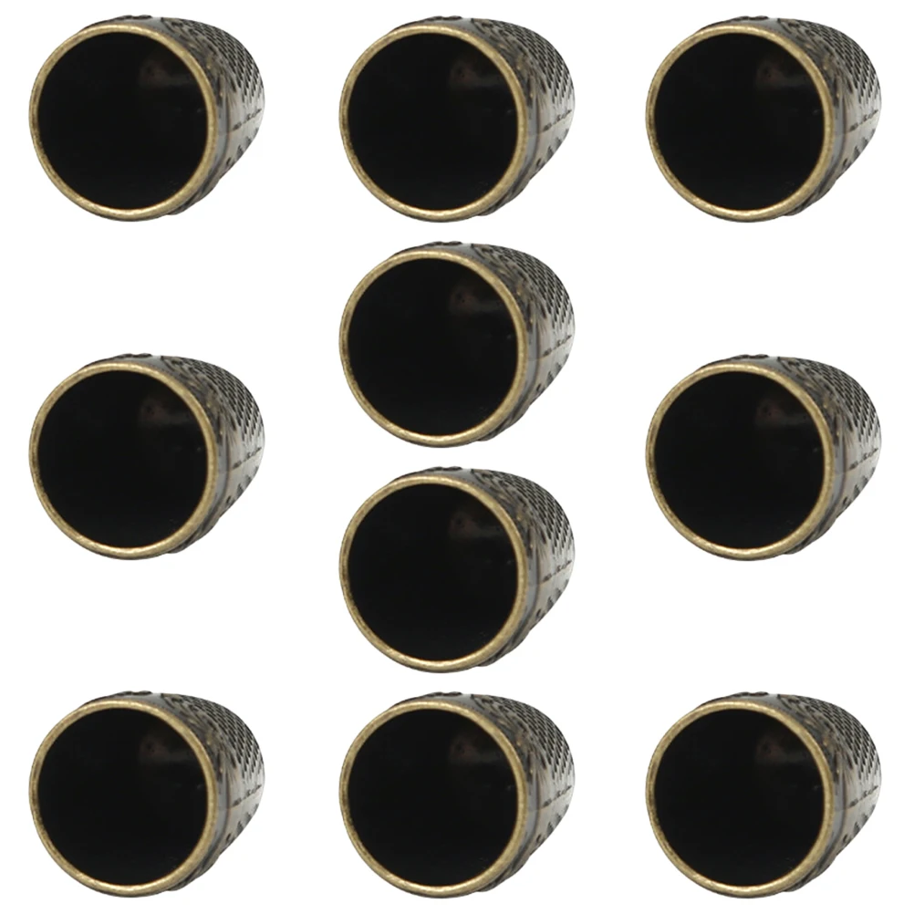 10pcs Silver for Hand Sewing Protector Thimble Quilting Embroidery Sewing Finger Protector Thumb Cap Accessories
10pcs Silver for Hand Sewing Protector Thimble Quilting Embroidery Sewing Finger Protector Thumb Cap Accessories