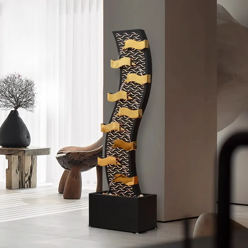 Современный простой орнамент с проточной водой, циркулирующая вода, свет, роскошная вода, функция гостиной, вход, ТВ-шкаф
Современный простой орнамент с проточной водой, циркулирующая вода, свет, роскошная вода, функция гостиной, вход, ТВ-шкаф