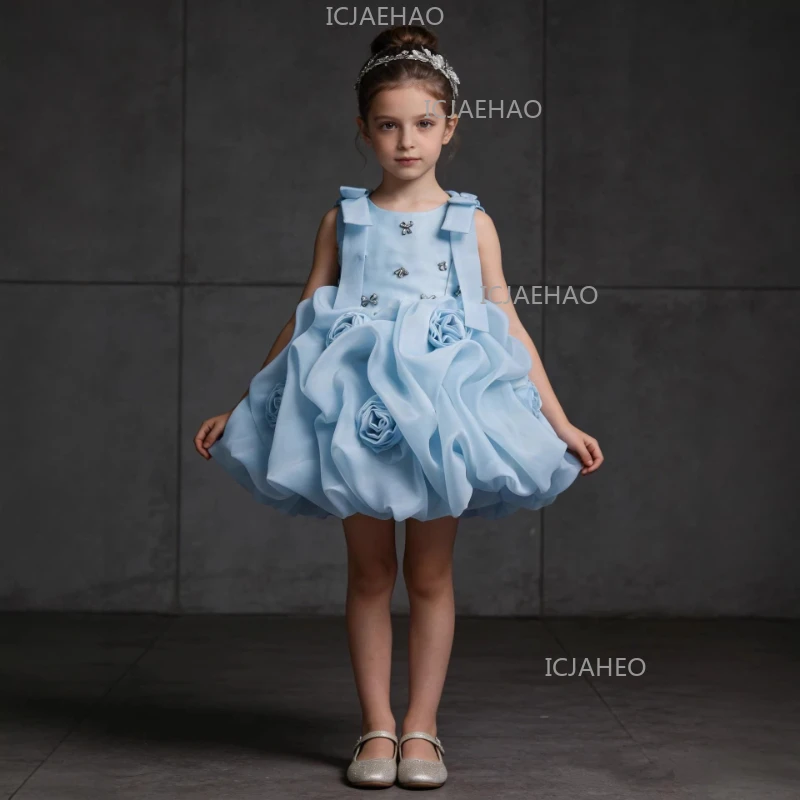 Sleeveless Sweet Tutu Party Evening BirthdayNew Kids Girls Dress Children Satin Pageant Princess Gown Elegant Style Costume
Sleeveless Sweet Tutu Party Evening BirthdayNew Kids Girls Dress Children Satin Pageant Princess Gown Elegant Style Costume