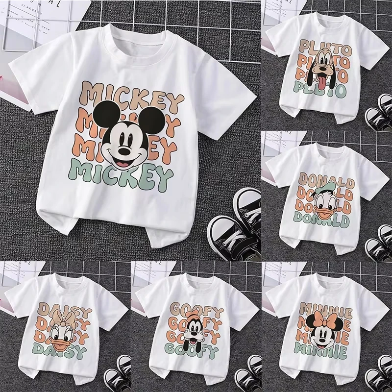 Disney Mickey Mouse Children Tops Kawaii Cartoon Printed Baby T-shirts Boys Girls Casual Short Sleeves 2026 Tees Clothes
Disney Mickey Mouse Children Tops Kawaii Cartoon Printed Baby T-shirts Boys Girls Casual Short Sleeves 2026 Tees Clothes