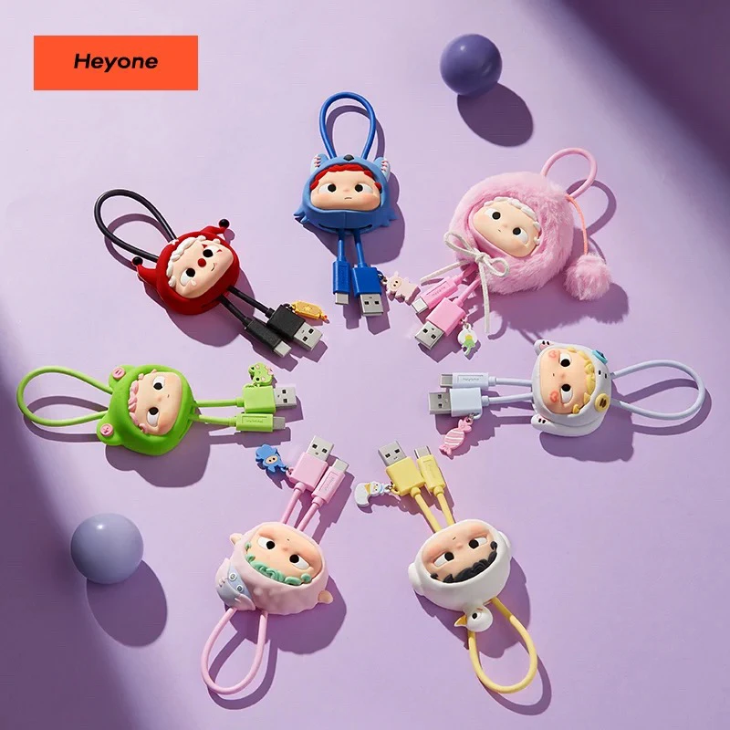 Official Heyone Ozai Limited Blind Box Series USB-C Cable - Cute Themed Fast Charging Data Wire for Phone/Tablet
Official Heyone Ozai Limited Blind Box Series USB-C Cable - Cute Themed Fast Charging Data Wire for Phone/Tablet
