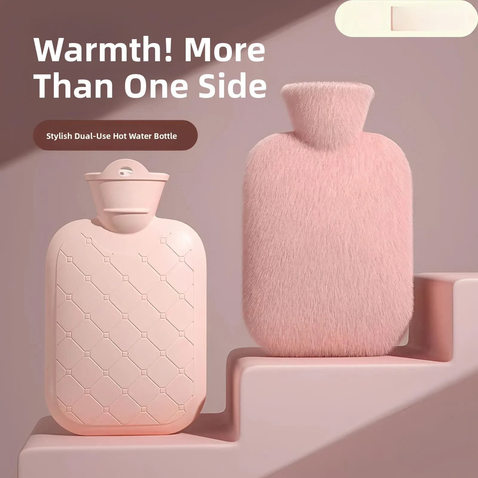 Thiened Silicone Hot Water Bottle Refillable Explosive Proof Pain Relief for Periods Women's Home Use Warmth entail
Thiened Silicone Hot Water Bottle Refillable Explosive Proof Pain Relief for Periods Women's Home Use Warmth entail