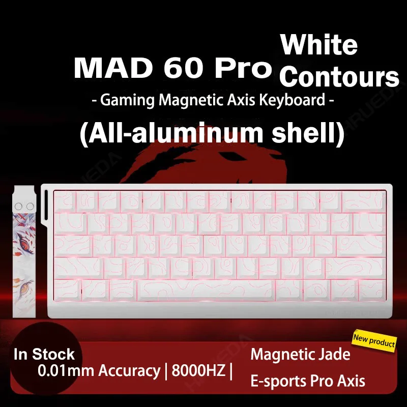 FGG Madlions Mad60pro Mad68pro Магнитный переключатель Механические клавиатуры Игровые аксессуары для ПК 0,04rt 8k Скорость опрокидывания 0,125 мс Задержка
FGG Madlions Mad60pro Mad68pro Магнитный переключатель Механические клавиатуры Игровые аксессуары для ПК 0,04rt 8k Скорость опрокидывания 0,125 мс Задержка