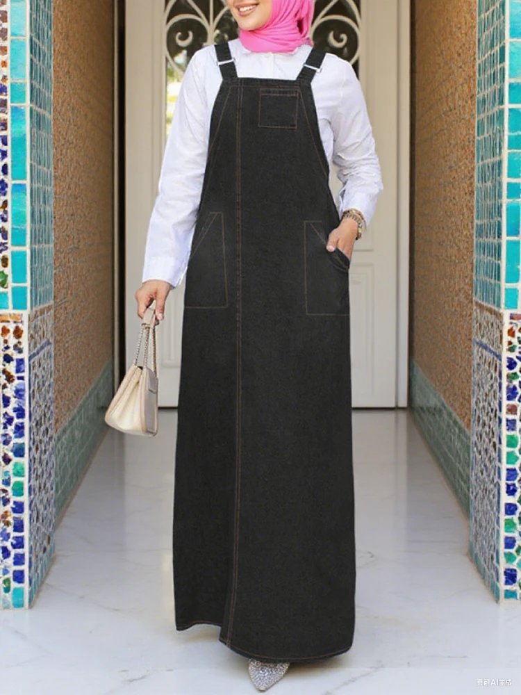 ZANZEA модное мусульманское платье Абая, лето 2029, женский комбинезон без рукавов, платье, исламская одежда, халаты, джилбаб, Дубай, Турция, кафтан
ZANZEA модное мусульманское платье Абая, лето 2029, женский комбинезон без рукавов, платье, исламская одежда, халаты, джилбаб, Дубай, Турция, кафтан