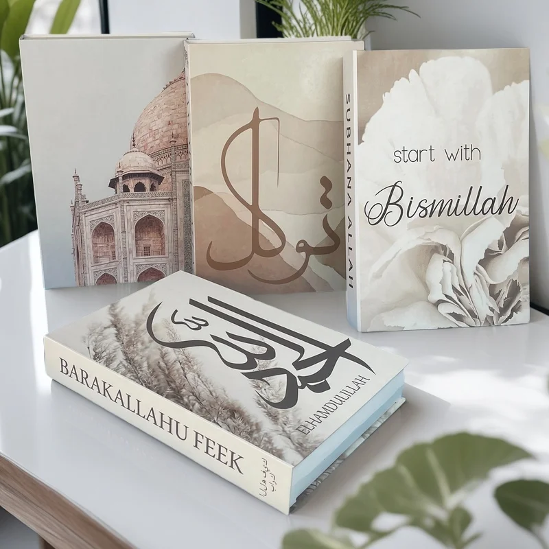Kaaba Lslamic Mosque Fake Book Storage Box Home Decor Muslim Luxury Decorative Books Coffee Table Ornament Interior Decoration
Kaaba Lslamic Mosque Fake Book Storage Box Home Decor Muslim Luxury Decorative Books Coffee Table Ornament Interior Decoration