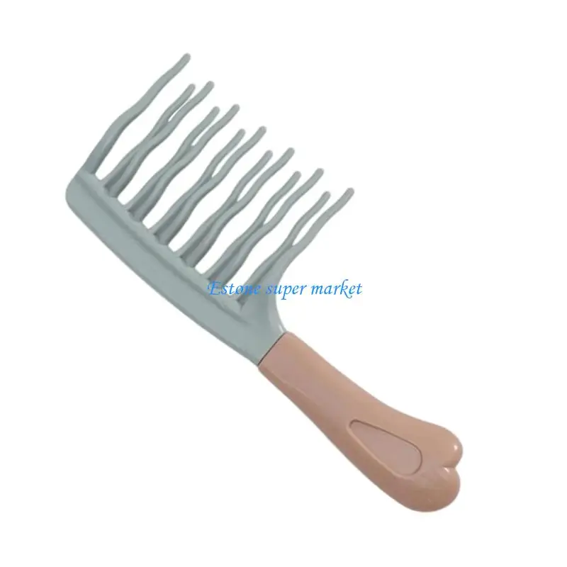 090B Portable Daily Care Hair Comb Waved Teeth Reduces Knots Lightweight For Travel
090B Portable Daily Care Hair Comb Waved Teeth Reduces Knots Lightweight For Travel