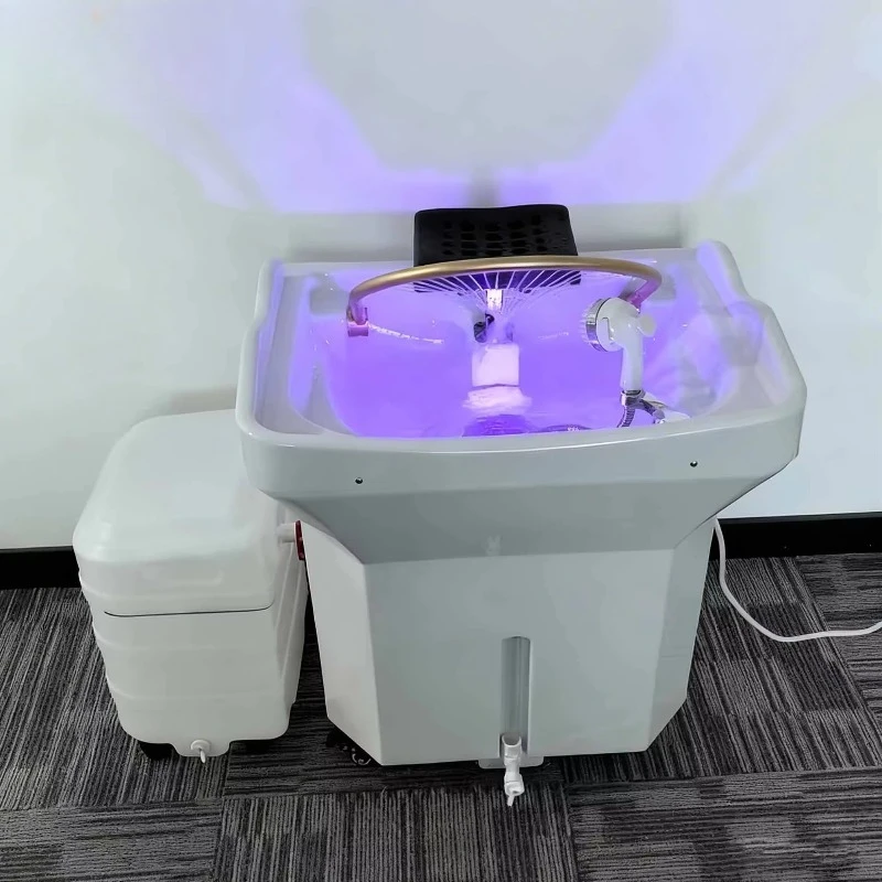 Portable Shampoo Basin Head Spa Fumigation Bowl with 60L Water Storage and 18L Waste Water Bucket Double Water Outlet
Portable Shampoo Basin Head Spa Fumigation Bowl with 60L Water Storage and 18L Waste Water Bucket Double Water Outlet