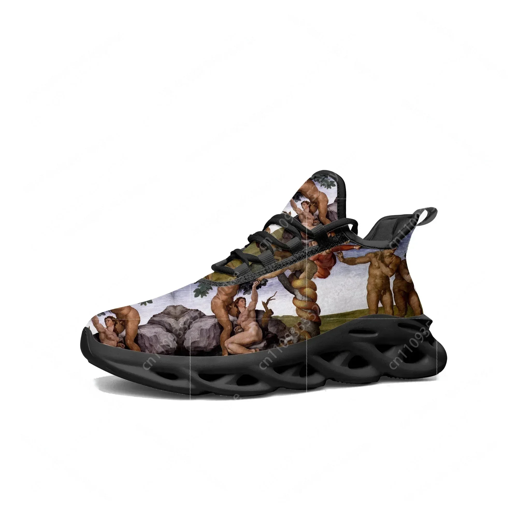 Peccato originale e cacciata dal Paradiso terrestre Flats Sneakers Mens Womens Sports Run Shoe High Quality Custom Mesh Footwear
Peccato originale e cacciata dal Paradiso terrestre Flats Sneakers Mens Womens Sports Run Shoe High Quality Custom Mesh Footwear
