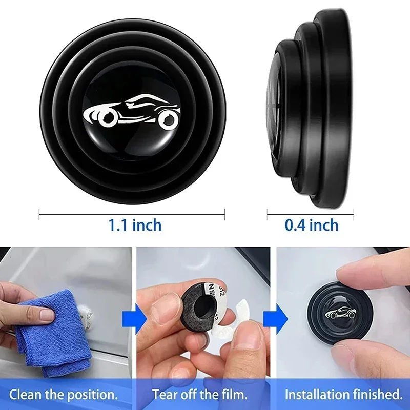 New 20PCS Car Door Shock Absorbers Soundproofing Shock-absorbing Pads Car Door Edge Protection Anti-collision Accessories
New 20PCS Car Door Shock Absorbers Soundproofing Shock-absorbing Pads Car Door Edge Protection Anti-collision Accessories