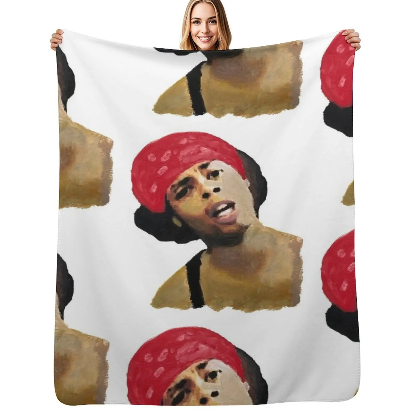 Antoine Dodson Oil Painting Print Throw Blanket Hairy wednesday Thin Vintage Blankets
Antoine Dodson Oil Painting Print Throw Blanket Hairy wednesday Thin Vintage Blankets