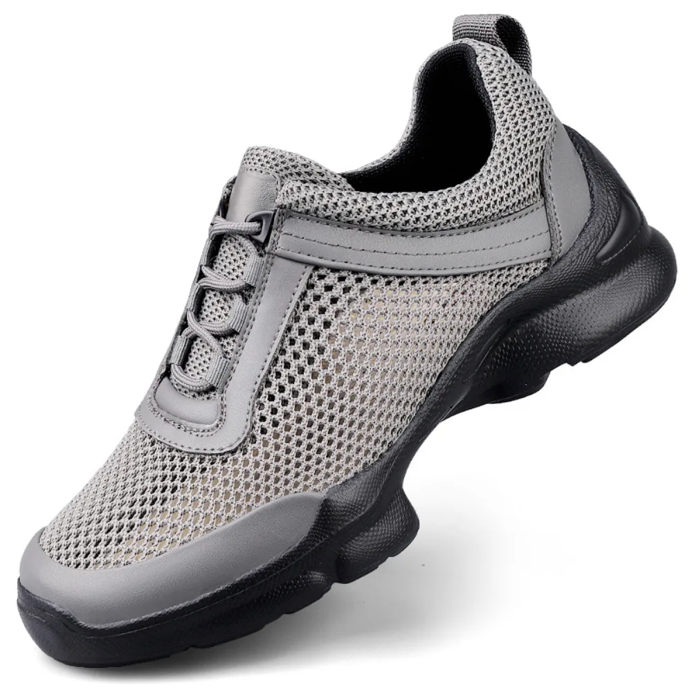 Non-slip Male Mesh Shoes Four Seasons Sneakers Outdoor Breathable Treking Footwear Soft Walking Shoes New Fashion Mens Trainers
Non-slip Male Mesh Shoes Four Seasons Sneakers Outdoor Breathable Treking Footwear Soft Walking Shoes New Fashion Mens Trainers