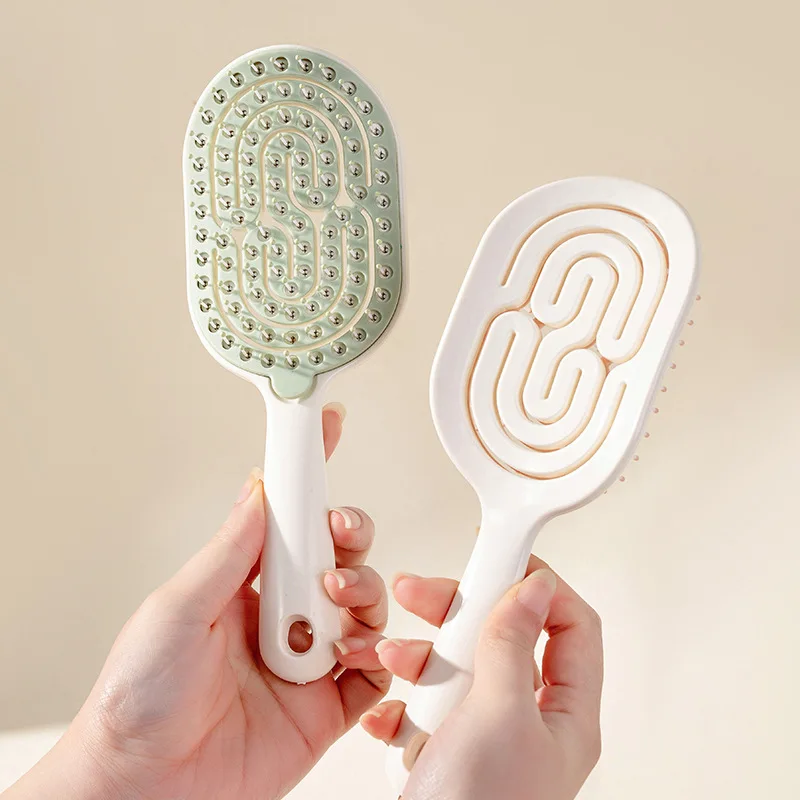 Comes with Clean and Removable Ribs Comb, High Cranial Top Comb, Fluffy, Unknotted, Curly Hair, Hollowed Out, Detachable, Comb
Comes with Clean and Removable Ribs Comb, High Cranial Top Comb, Fluffy, Unknotted, Curly Hair, Hollowed Out, Detachable, Comb