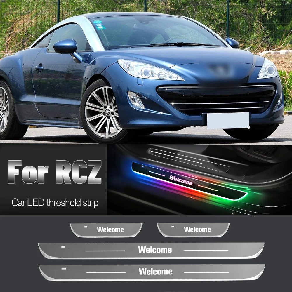 Car Door Sill Light For Peugeot RCZ 2009-2016 2010 2011 2014 2015 Customized Logo LED Welcome Threshold Pedal Lamp Accessories
Car Door Sill Light For Peugeot RCZ 2009-2016 2010 2011 2014 2015 Customized Logo LED Welcome Threshold Pedal Lamp Accessories