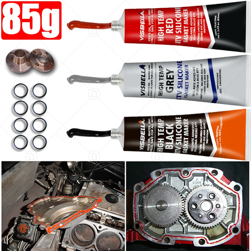 RTV Silicone Industrial Strong Adhesive High Temperature Sealant Silicone Rubber Gasket Maker Electric Repair Glue
RTV Silicone Industrial Strong Adhesive High Temperature Sealant Silicone Rubber Gasket Maker Electric Repair Glue