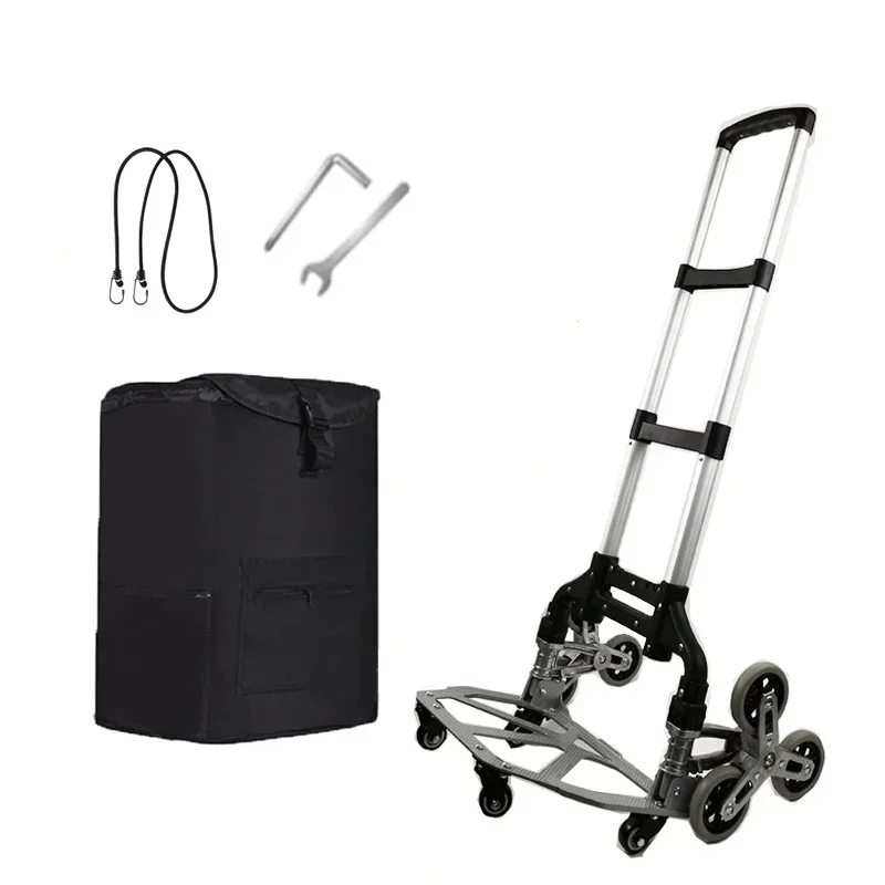 150KG All Terrain Stair Cart Camping Wagon 캠핑웨건 Hand Cart with Bungee Cord Folding Trolley for Upstairs Cargo with Wheels 핸드카트
150KG All Terrain Stair Cart Camping Wagon 캠핑웨건 Hand Cart with Bungee Cord Folding Trolley for Upstairs Cargo with Wheels 핸드카트