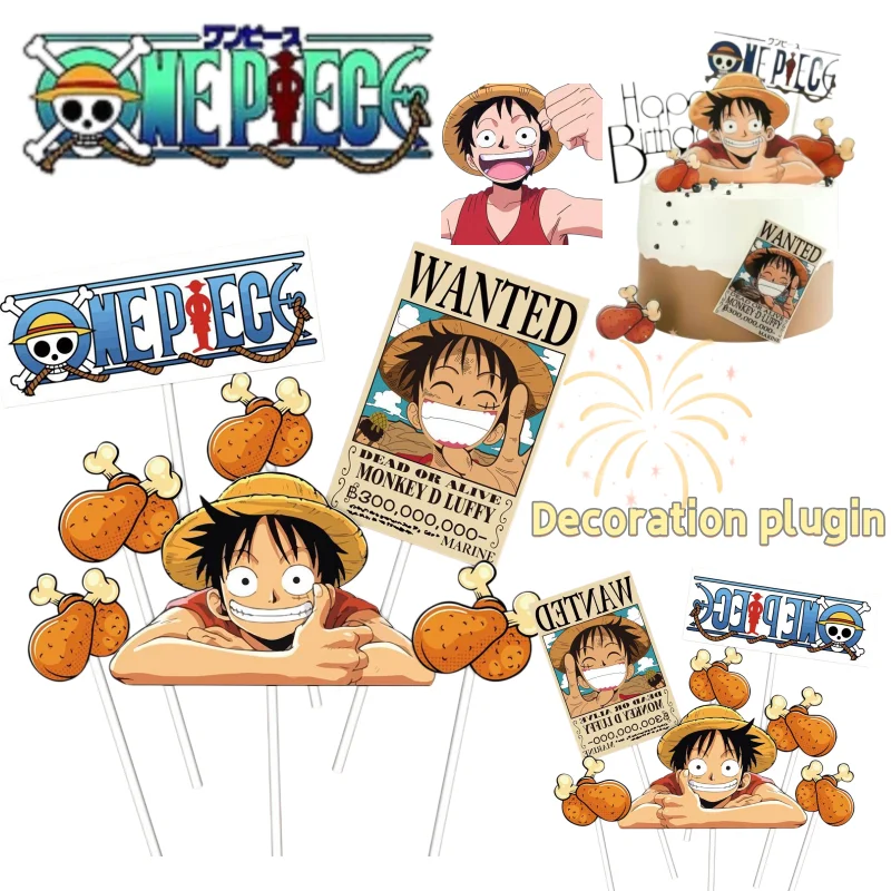 One Piece Decoration plugin, cartoon cute, high appearance value, fashionable and personalized, small, new creative cake topper
One Piece Decoration plugin, cartoon cute, high appearance value, fashionable and personalized, small, new creative cake topper