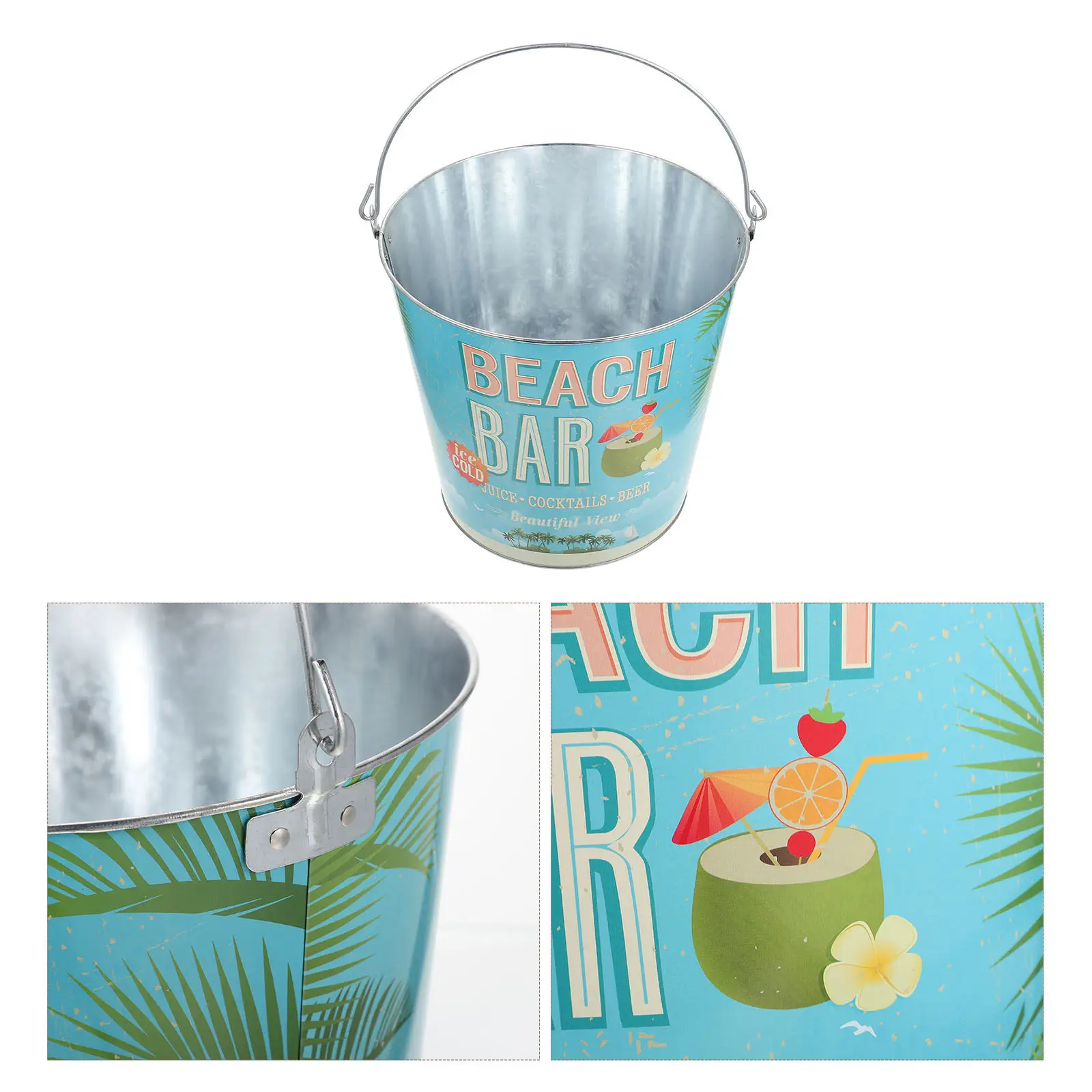 Iron Beer resistant Cooler H for Bar Ice Bucket Wine KTV Bar Portable Ice Beer Bucket Cube Container
Iron Beer resistant Cooler H for Bar Ice Bucket Wine KTV Bar Portable Ice Beer Bucket Cube Container