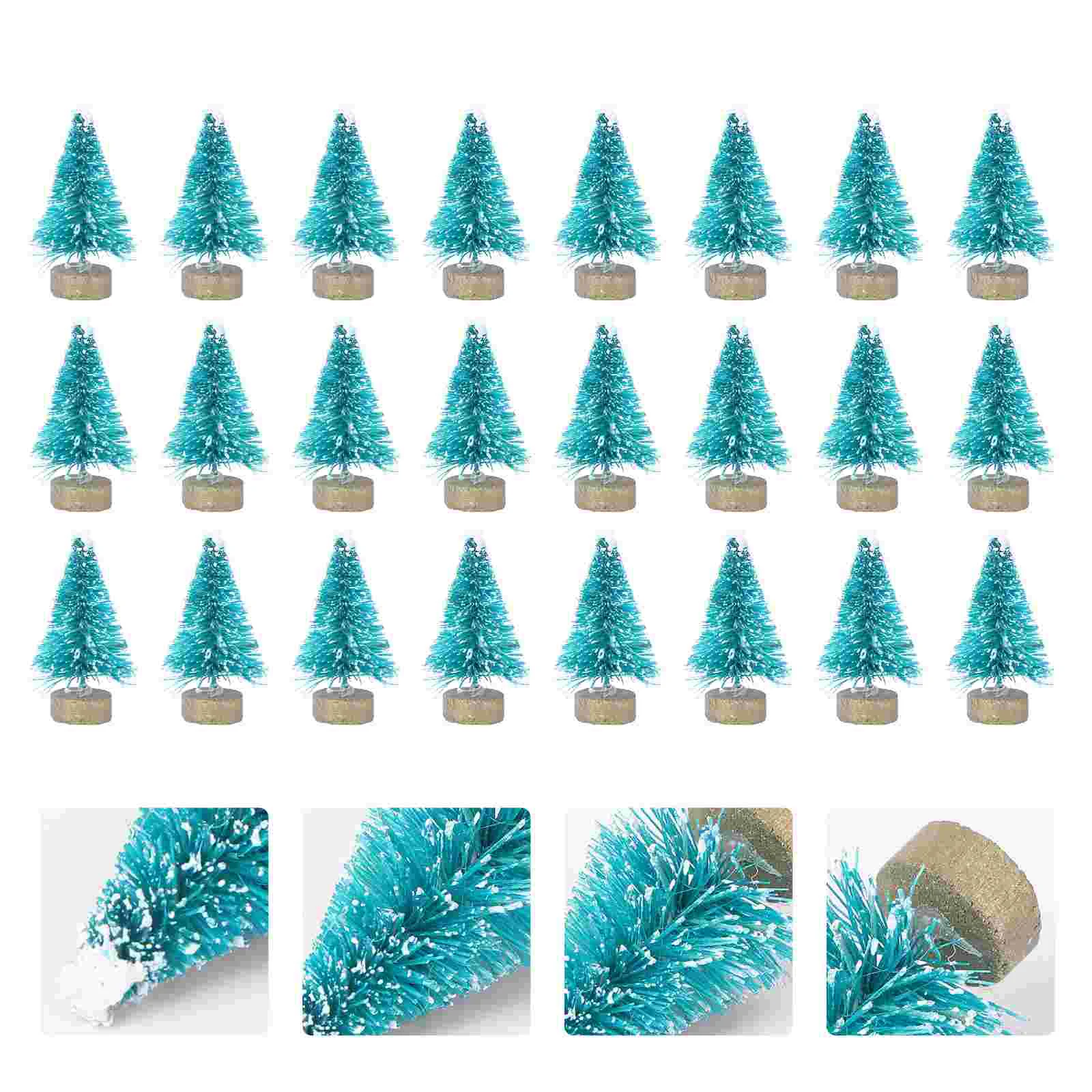 24 Pcs Mini Christmas Tree Artificial Ornament Tabletop Adornment and Crafts for Kids
24 Pcs Mini Christmas Tree Artificial Ornament Tabletop Adornment and Crafts for Kids